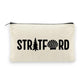 Stratford (Forest To Shore Design) Zippered Canvas Bag - 8-1/4 - Mellow Monkey