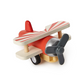 Wooden Vintage Plane Pullback Toy