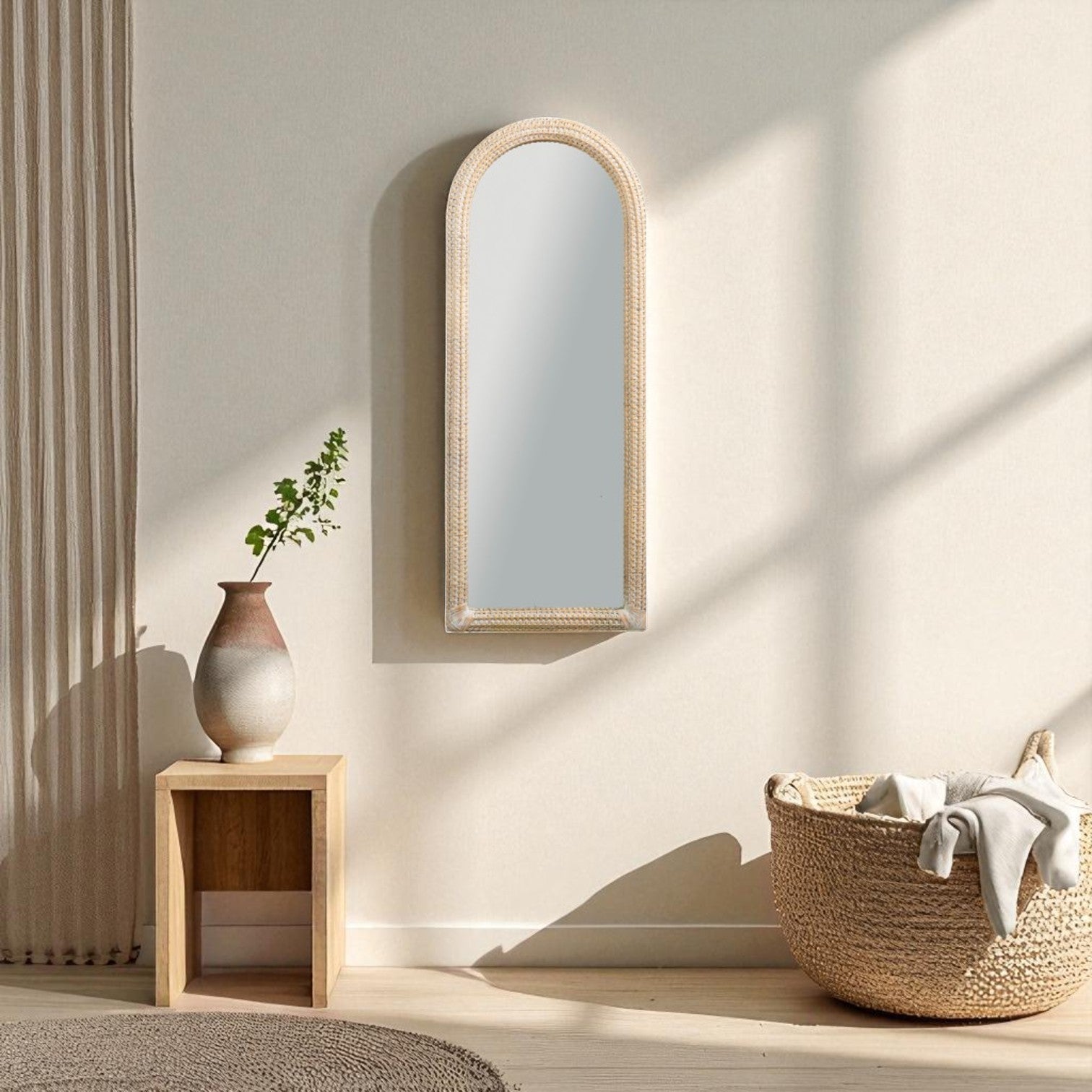 Woven Mirror - 44" - Mellow Monkey