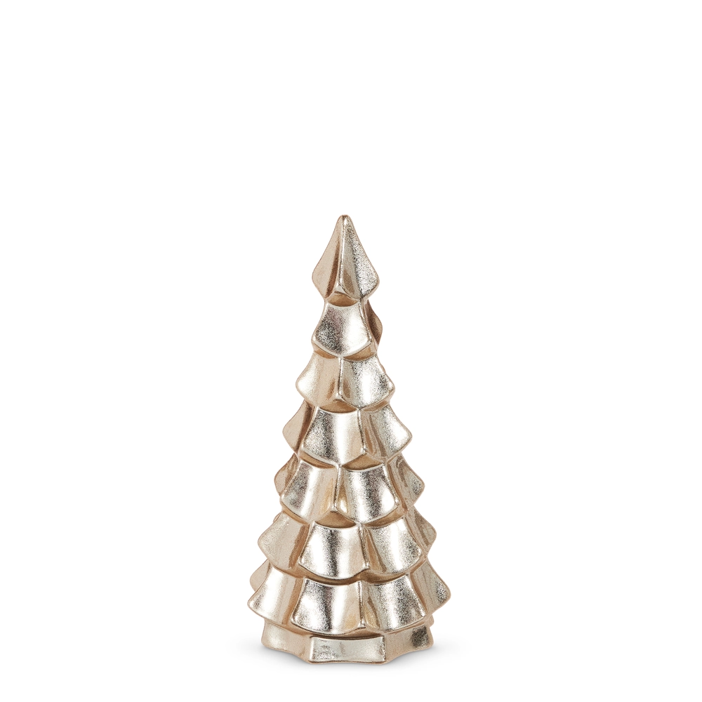 Metallic Glazed Ribbon Tree - Mellow Monkey