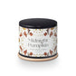 Midnight Pumpkin Demi Vanity Tin Candle - Mellow Monkey