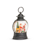 Santa Bench Lighted Water Lantern - 8-in - Mellow Monkey