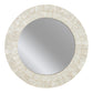 24" Round Capiz Mirror - Mellow Monkey