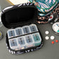 Wellness Keeper Zippered Pill & Vitamin Case Open Stock: Oasis - Mellow Monkey
