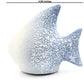 Mini Fish Porcelain Ceramic Sculpture - 4 x 2.5 x 3.5 in - Mellow Monkey