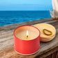 Aperol Crush - Sun Tin Candle - 3.7 oz. - Mellow Monkey