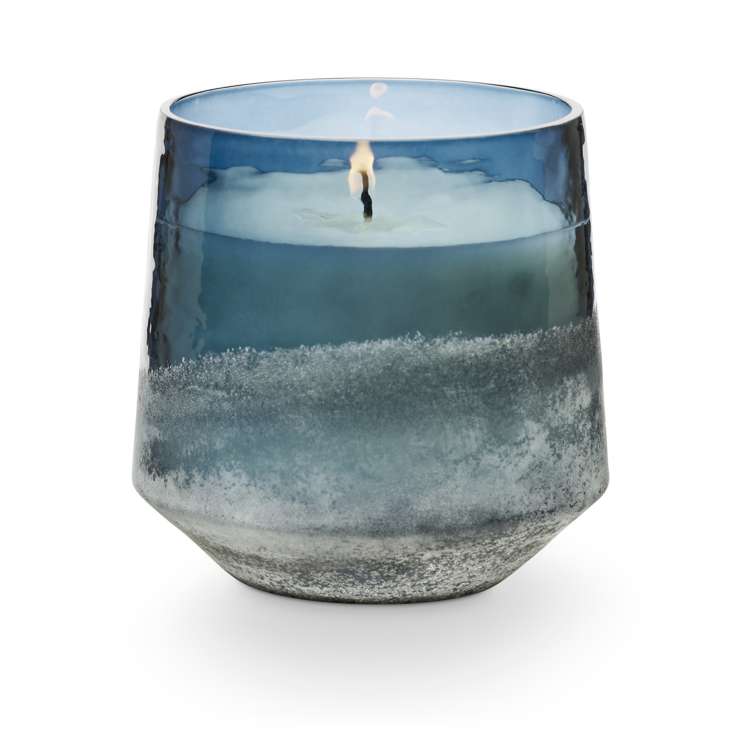 lllume Hidden Lake Baltic Glass Candle - 13-oz. - Mellow Monkey
