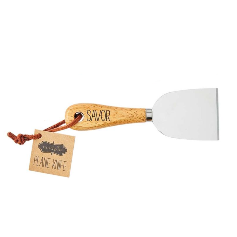 Savor - Wood Handled Cheese Spreader - Mellow Monkey