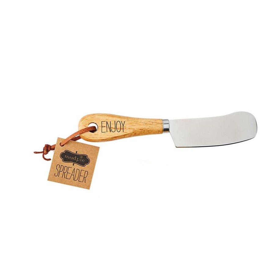 Enjoy - Wood Handled Cheese Spreader - Mellow Monkey