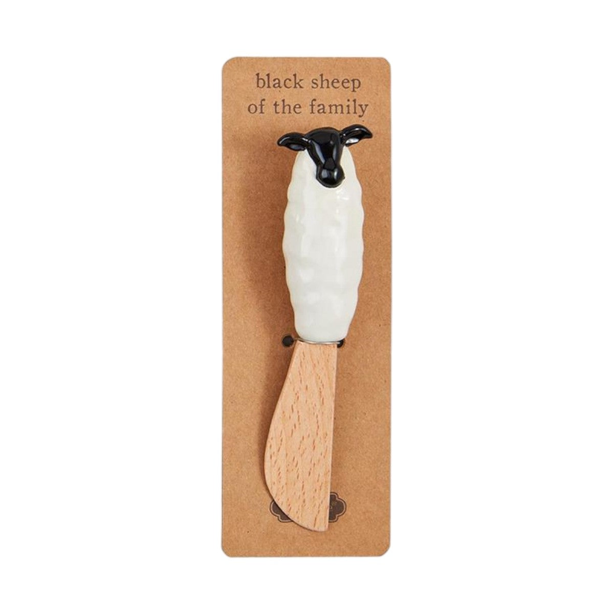 Black Sheep of the Family -  Farm Animal Cheese Spreader - Mellow Monkey