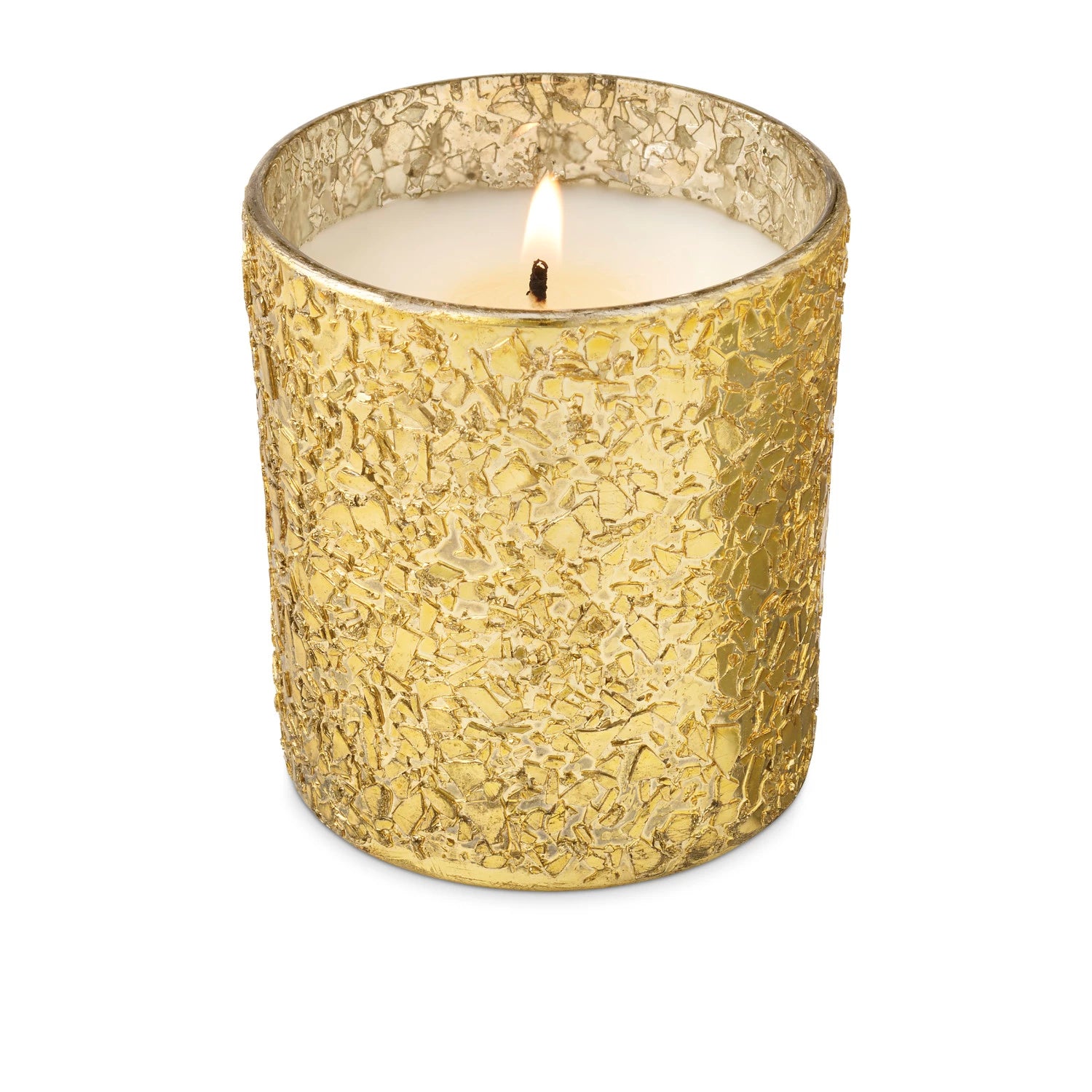 Glittering Garland Glitter Glass Candle - Mellow Monkey