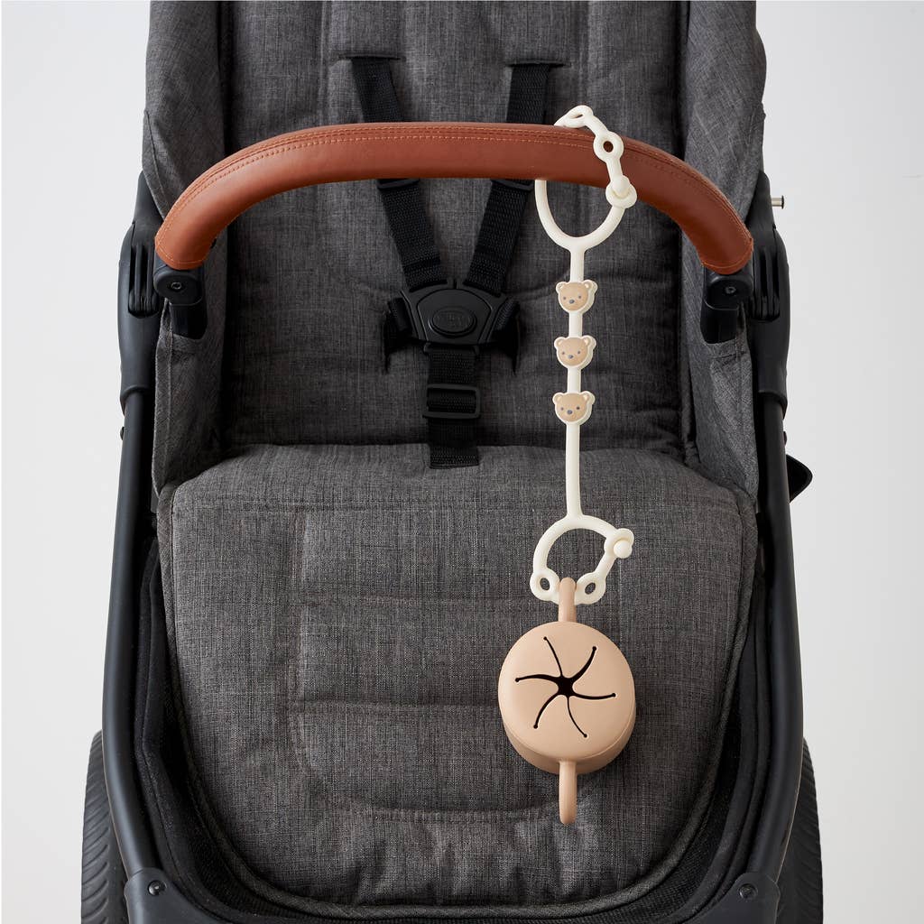 Itzy Strap™ - Toy & Snack Cup Strap - Mellow Monkey