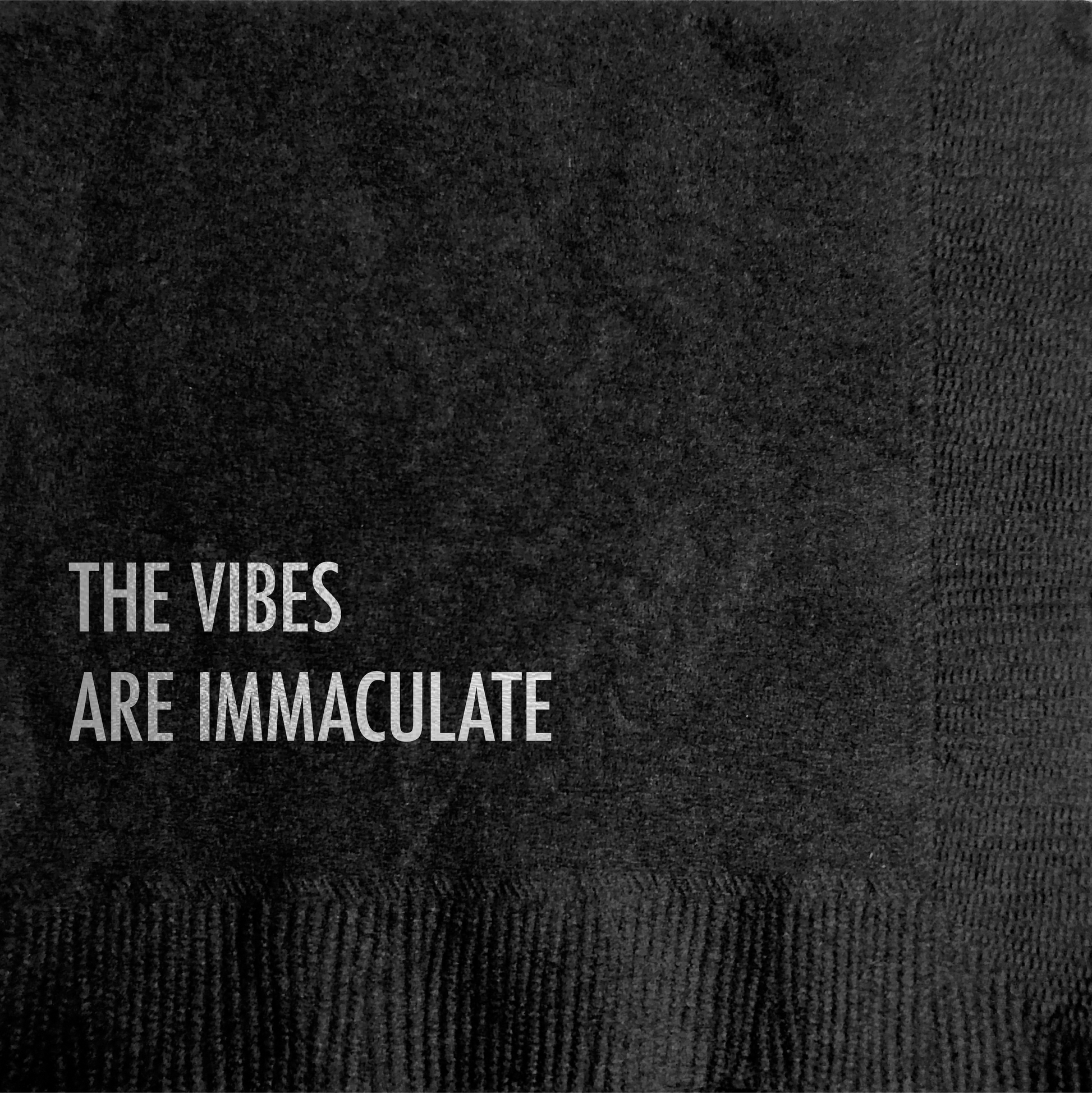 The Vibes Are Immaculate - Cocktail Napkins - Mellow Monkey