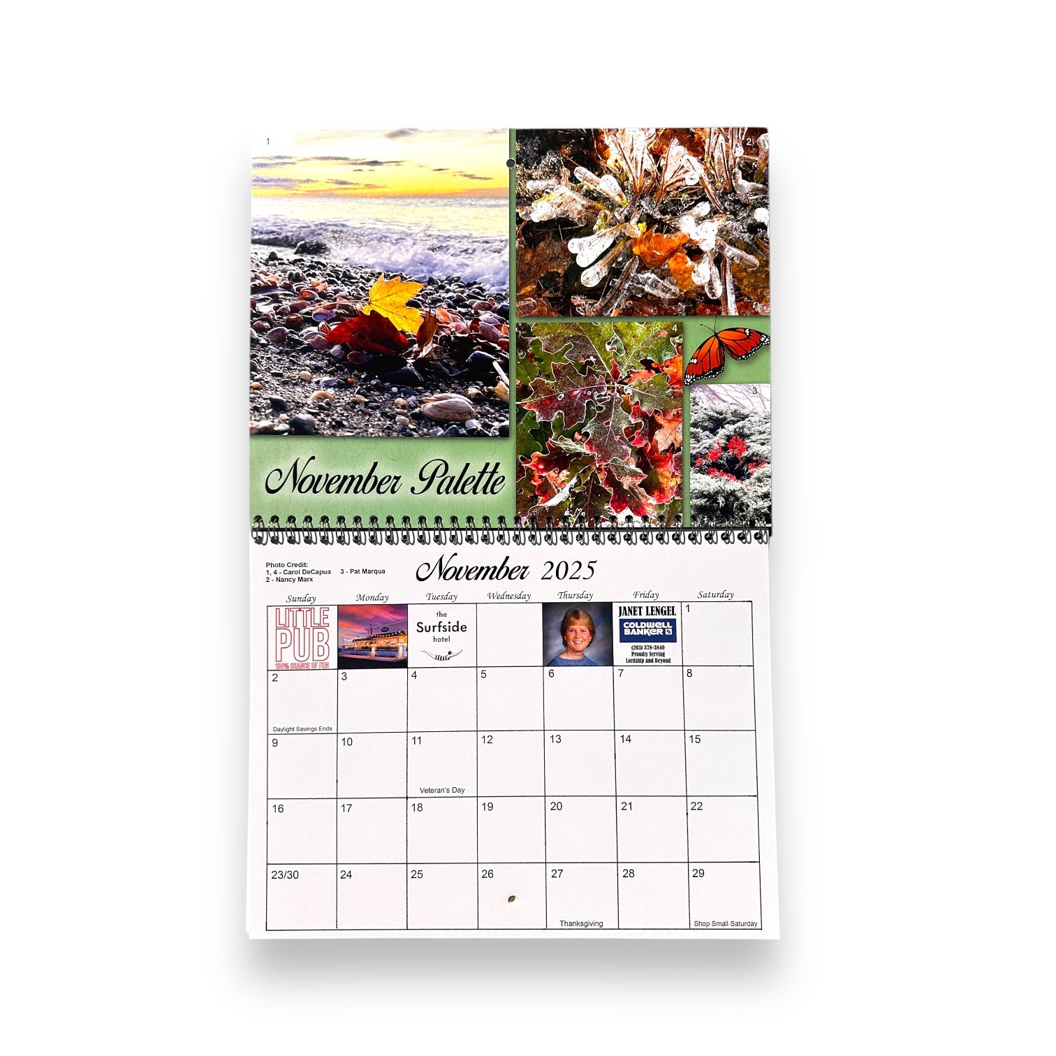 The 2025 Lordship in Bloom Wall Calendar - Benefit Fundraiser - Mellow Monkey