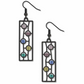 Victorian Rondels Stained Glass Earrings - Mellow Monkey