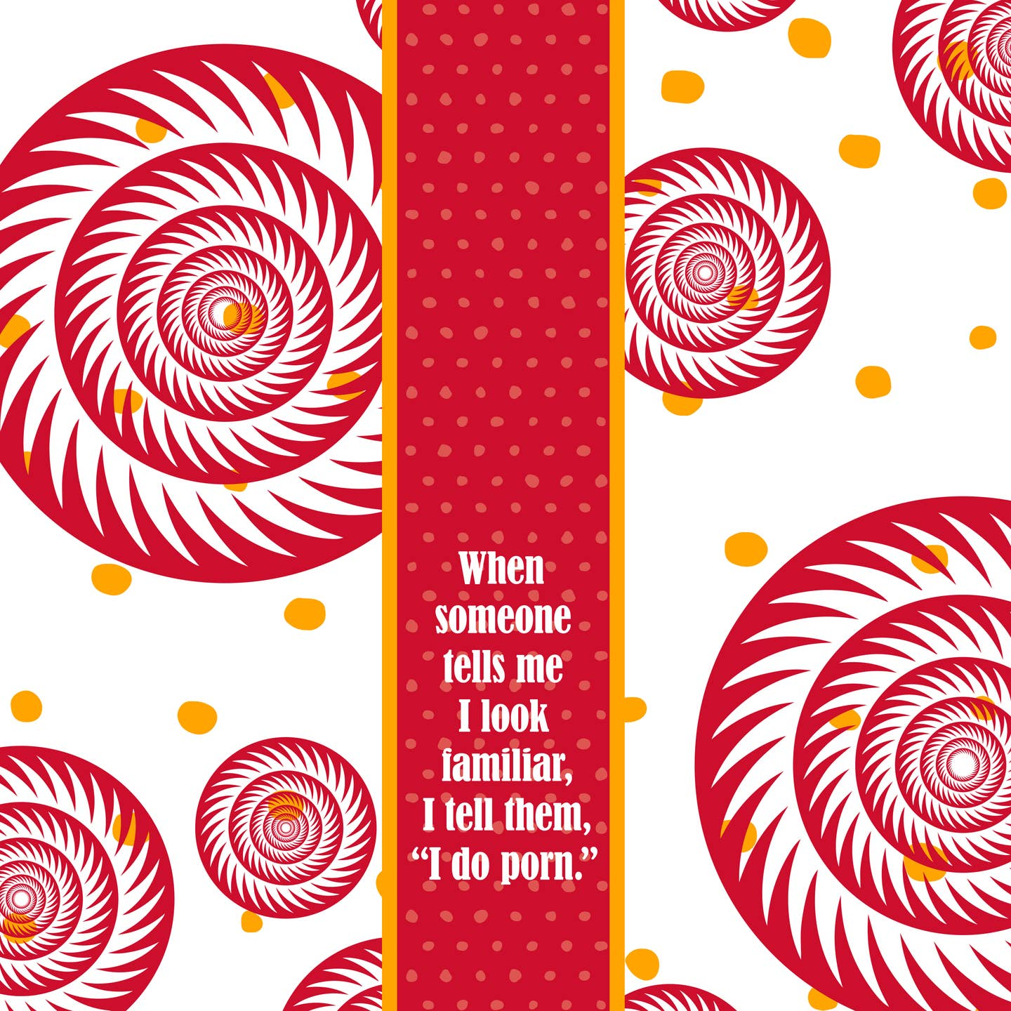 Porn - Funny Cotton Dish Towel - Mellow Monkey