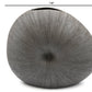 Mini Diva Round - Handcrafted Porcelain Vase - Gray - 7 x 3.5 x 6 in - Mellow Monkey