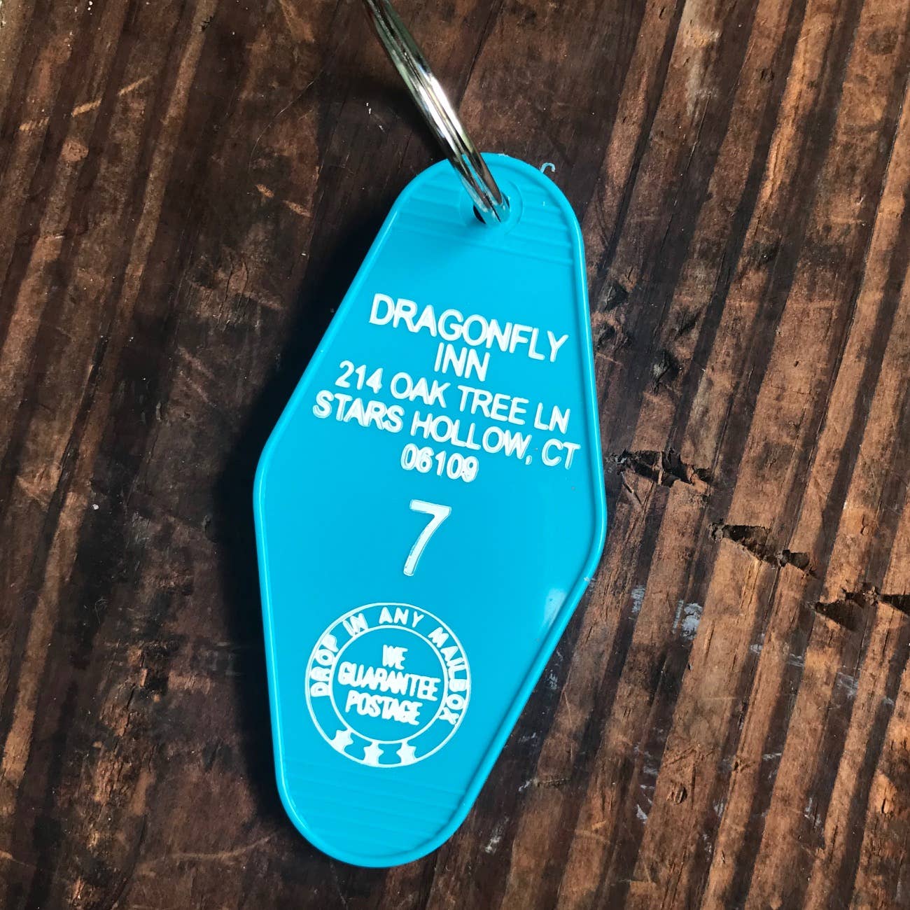 Motel Key Fob - Dragonfly Inn - Mellow Monkey