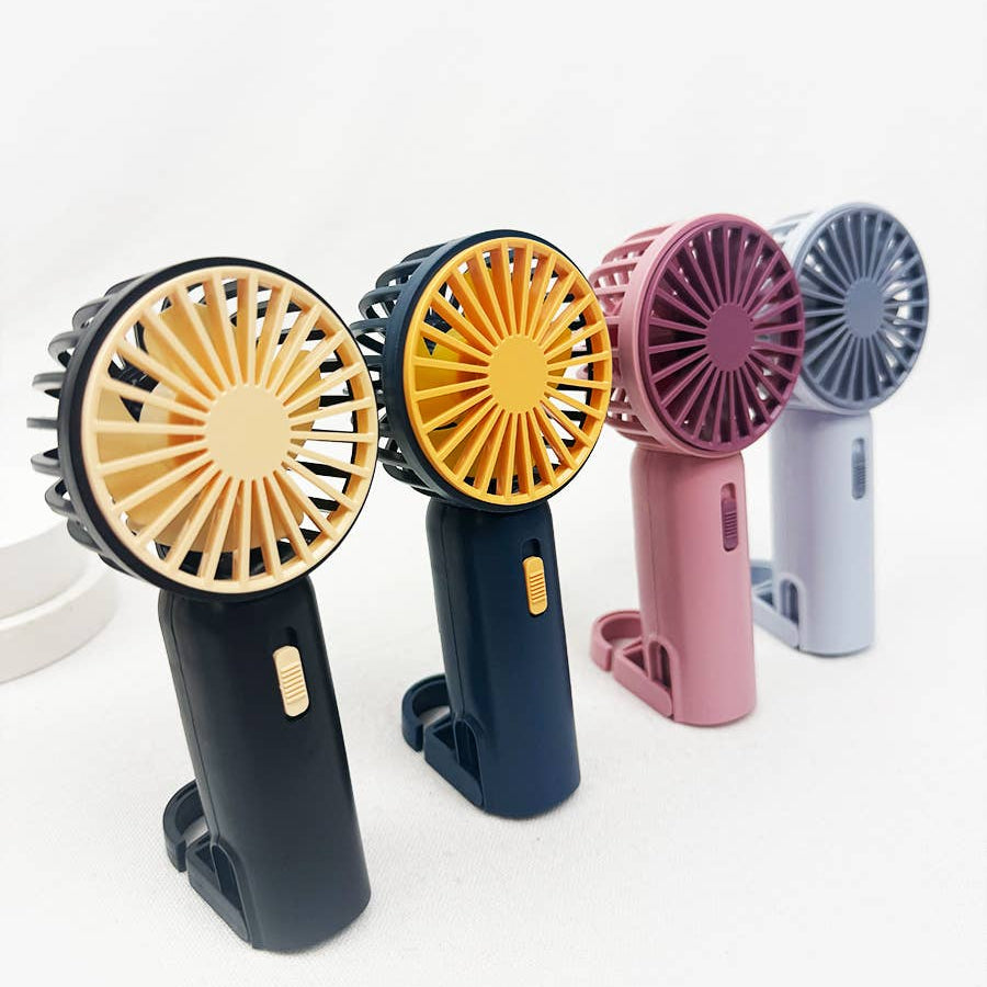 Portable Hand Fan With Pull Out Stand - Mellow Monkey