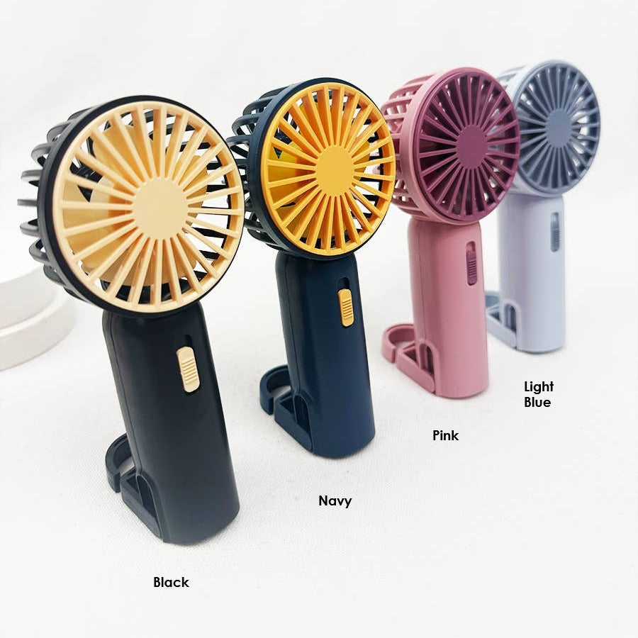 Portable Hand Fan With Pull Out Stand - Mellow Monkey