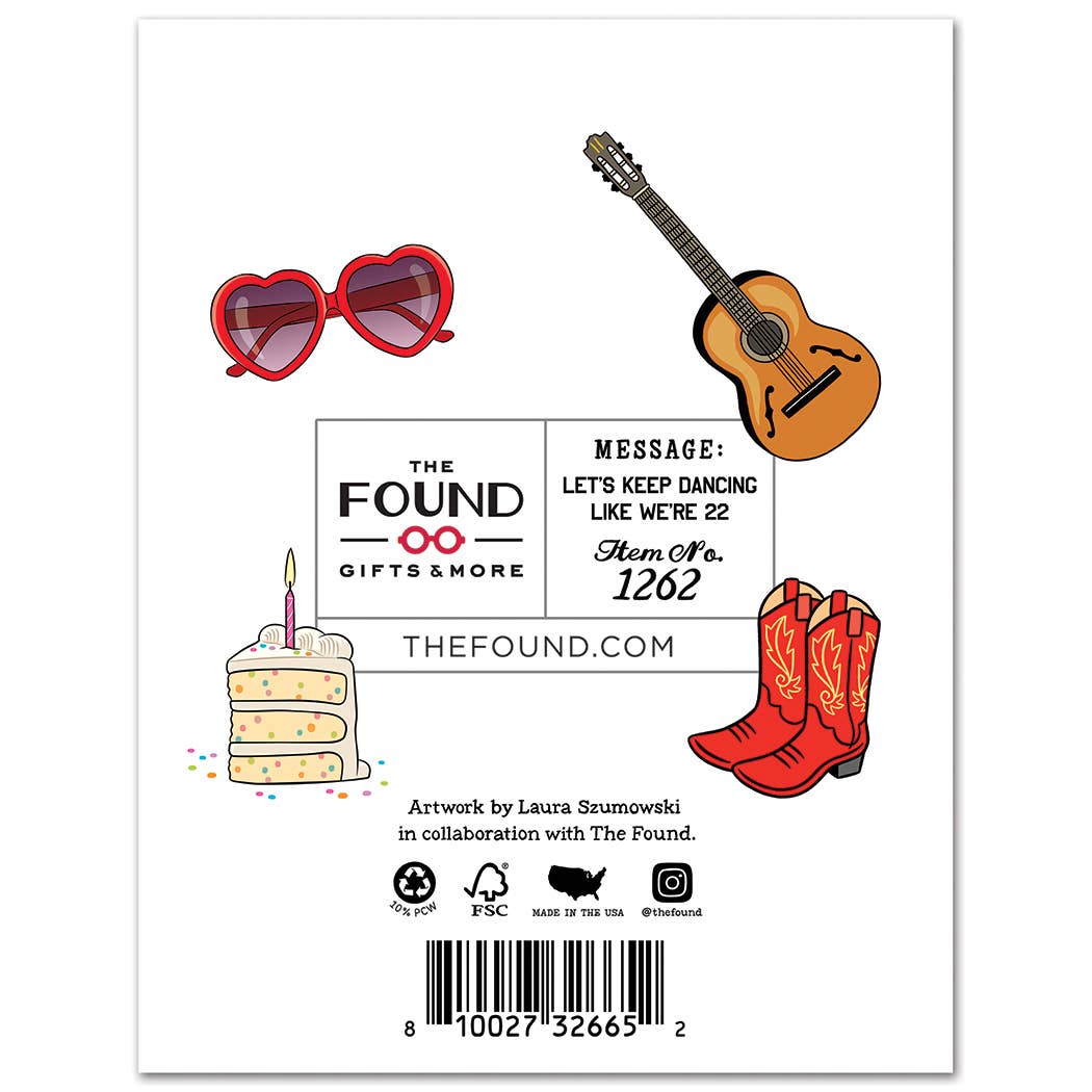 A Lot Going On Pop Star Birthday Card - Mellow Monkey