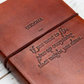 If You Want to Fly, Give Up Everything That Weighs You Down - Handmade Leather Journal - Mellow Monkey