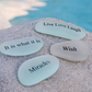 Inspirational Miracle Pocket Stone - Mini Sea Glass - Mellow Monkey