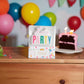 Let's Party - Birthday Candle on Plastic Stakes - Mellow Monkey