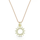 Sun - Ocean Life Gold Necklace - Mellow Monkey