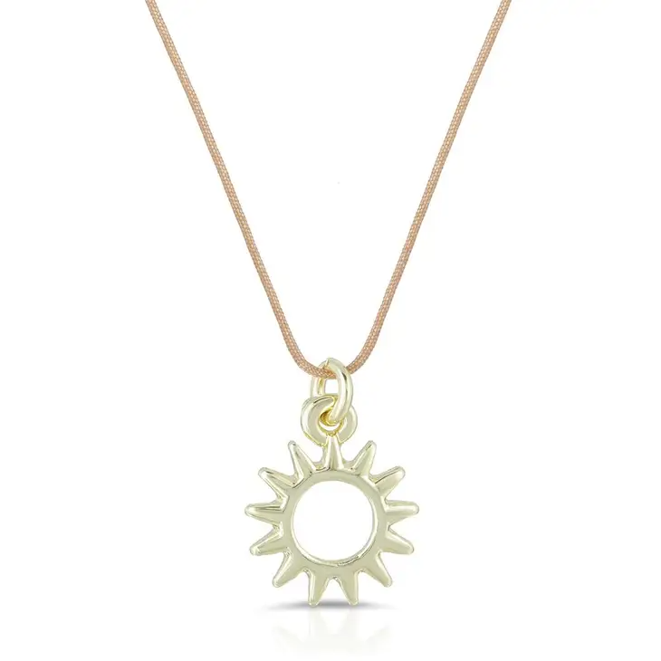 Sun - Ocean Life Gold Necklace - Mellow Monkey