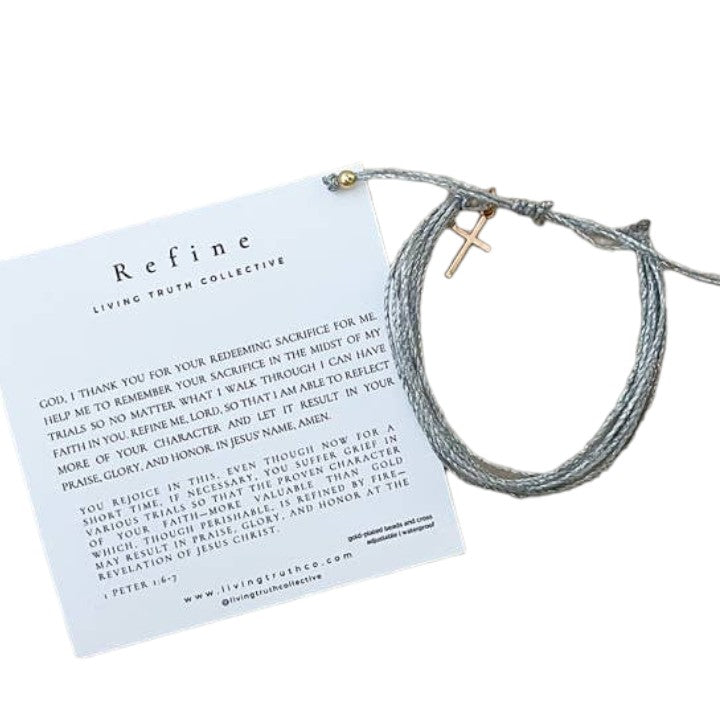 Refine - Adjustable Prayer Bracelet - Mellow Monkey