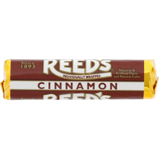 Vintage Reed's Cinnamon Individually Wrapped Candy 1.01-oz