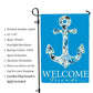 Anchor Design Double-Sided Garden Flag - Mellow Monkey