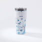 Ebb and Flower 20-oz Insulated Coffee Tumbler - Kim Hovell Art - Mellow Monkey