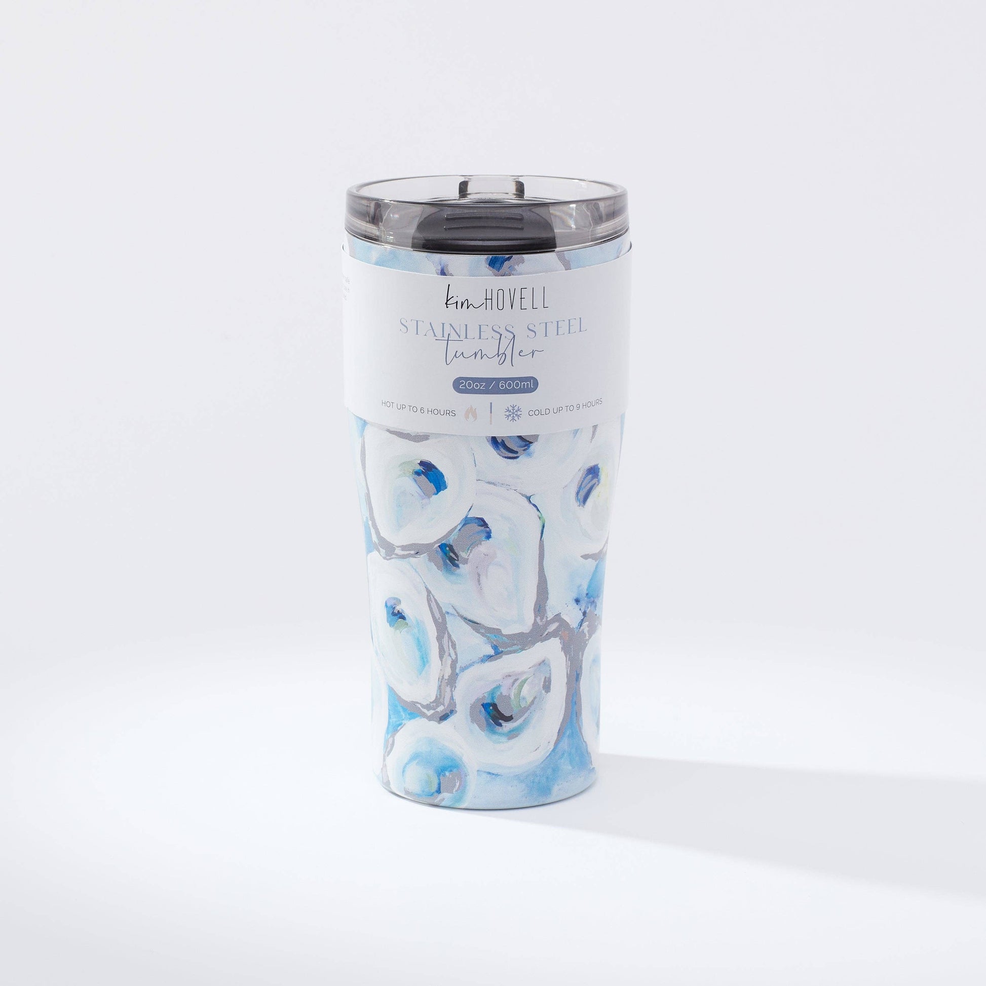 Ebb and Flower 20-oz Insulated Coffee Tumbler - Kim Hovell Art - Mellow Monkey
