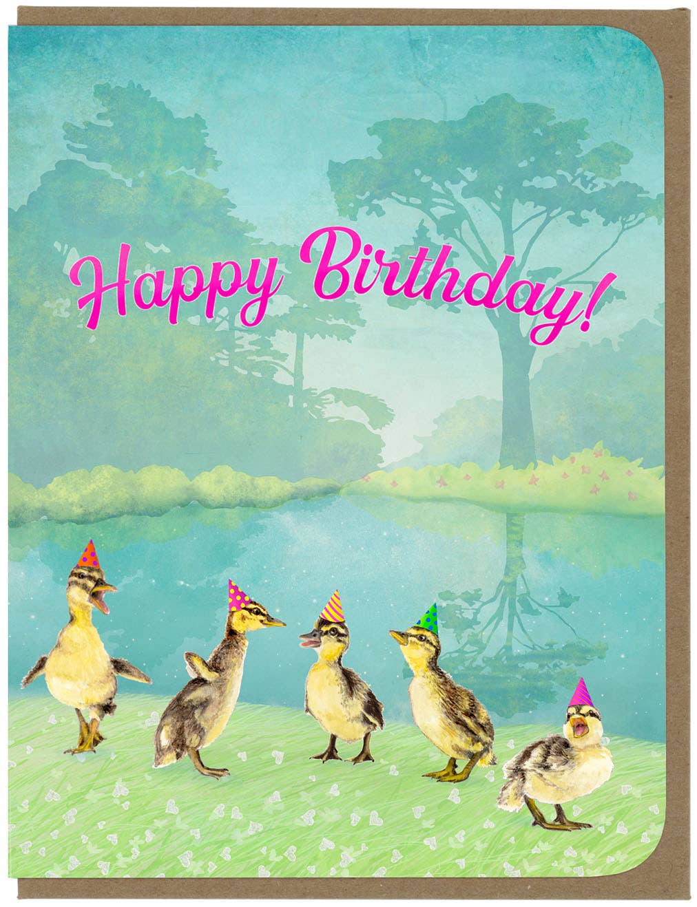 Ducklings - Birthday Greeting Card - Mellow Monkey