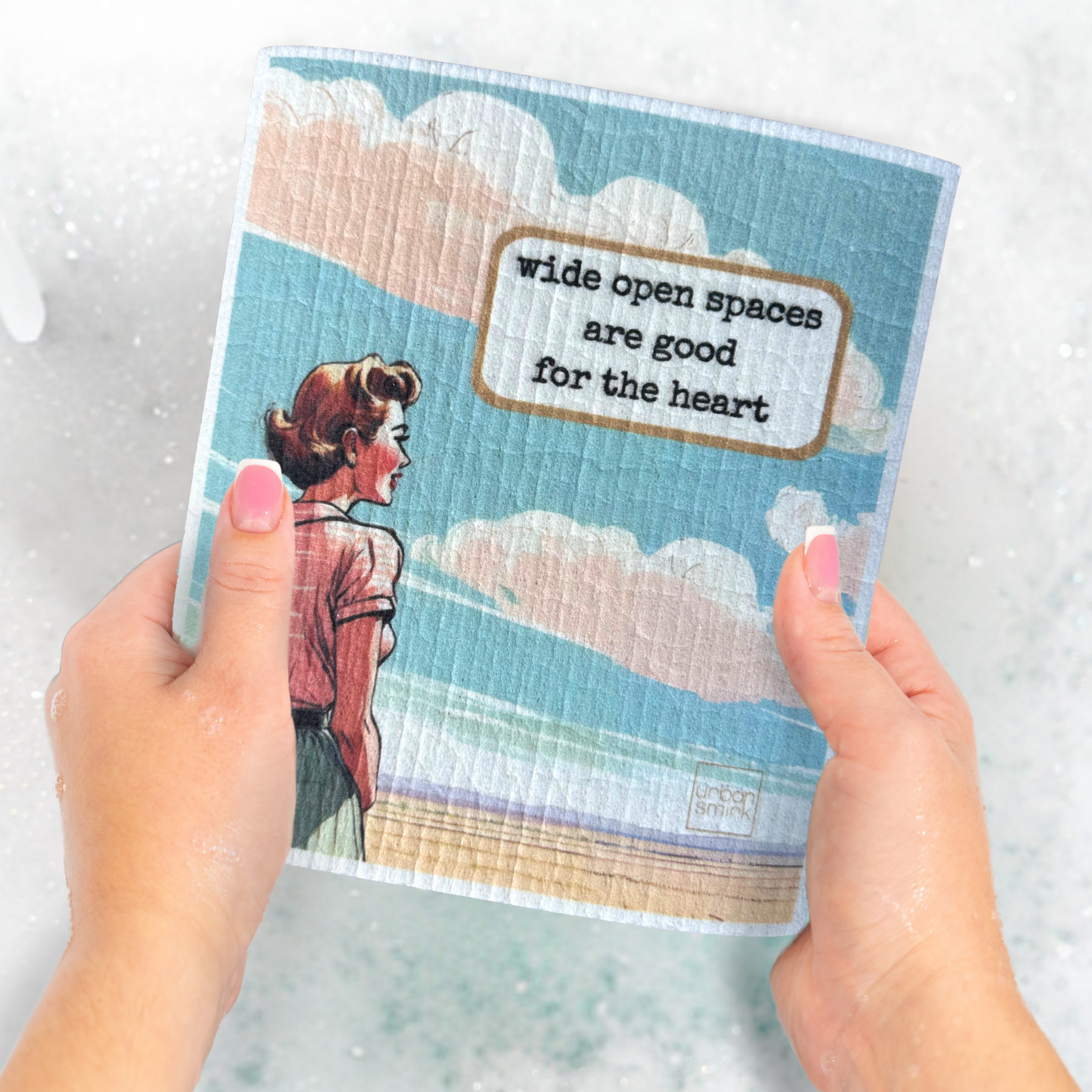 Country Living Swedish Dishcloth for West - Wide Open Spaces - Mellow Monkey