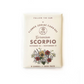 Scorpio - Flower Zodiac Card Set