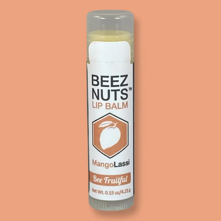 Mango Lassi - Beez Nuts Beeswax and Tree Nut Oil Lip Balm - Mellow Monkey