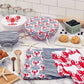 Lobster Waves - Kitchen Towels - Set of 3 - Mellow Monkey