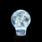 Blue Resin Hydrangea Light Bulb - Mellow Monkey