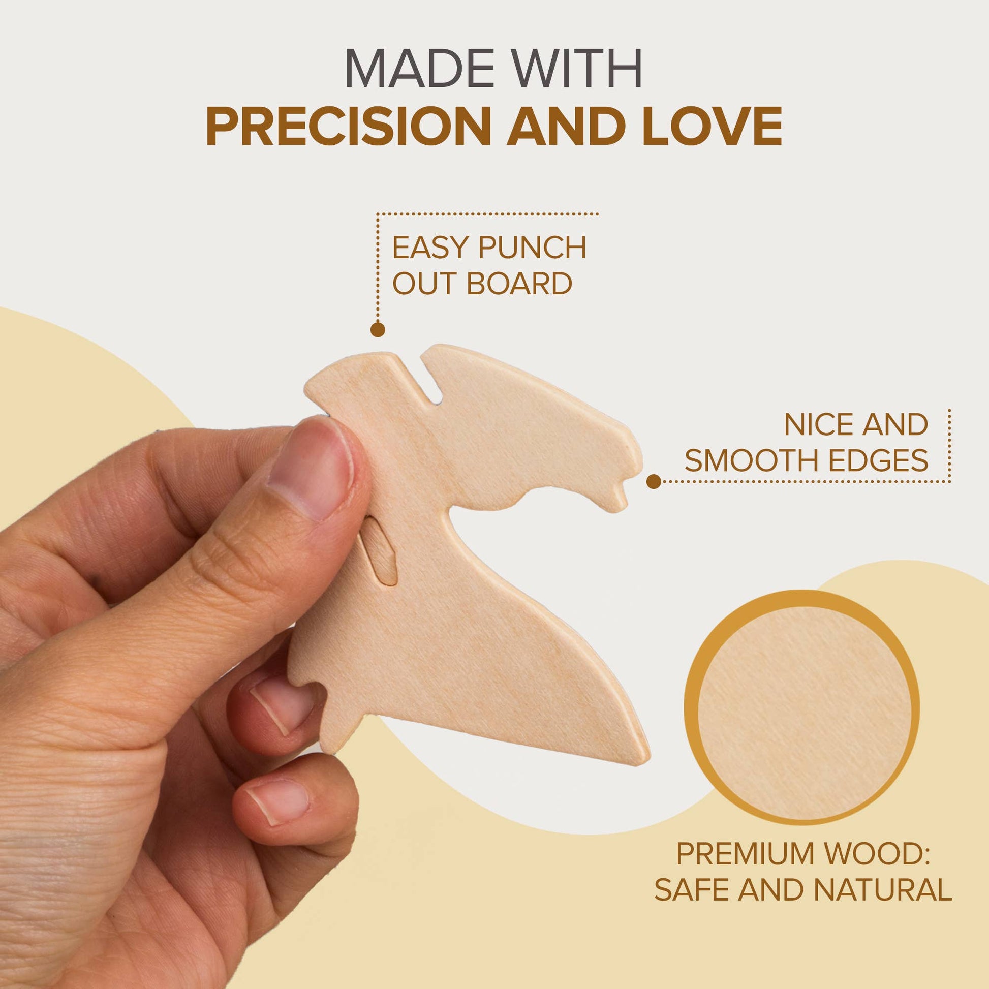 3D Wooden Puzzles: Squirrel - Mellow Monkey