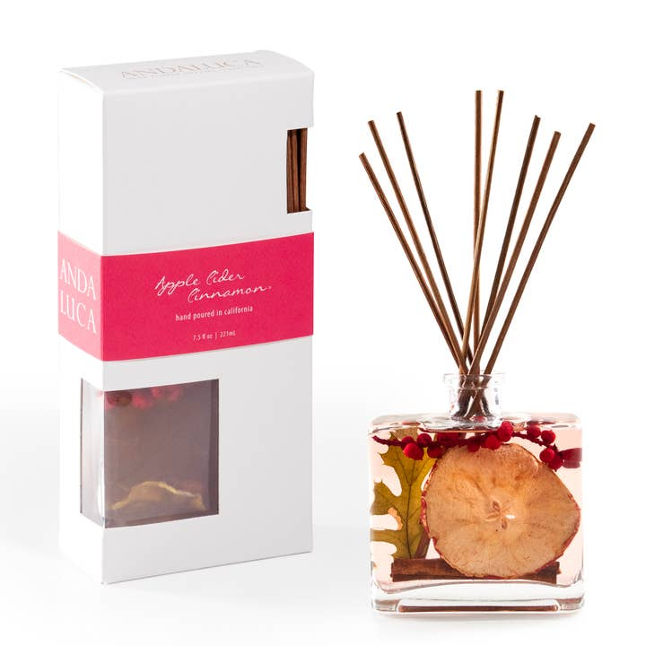 Apple Cider Cinnamon Botanical Reed Diffuser - Mellow Monkey