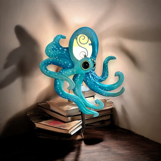 Capiz Shell Octopus Night Light - Mellow Monkey