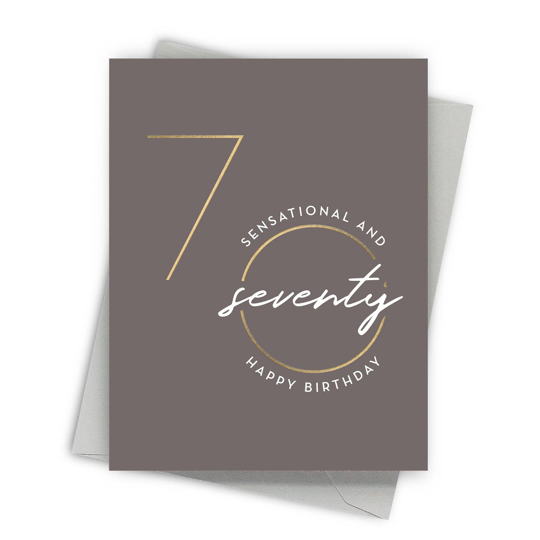 Sensational 70 – Milestone Birthday Card - Mellow Monkey