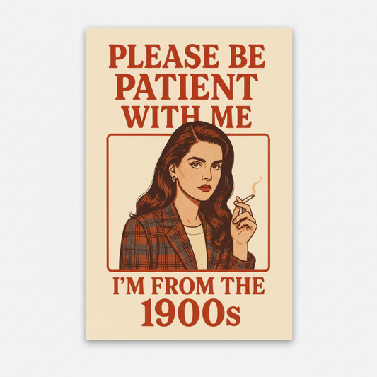 Be Patient With Me - Vinyl Decal Sticker