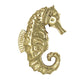 Seahorse Door Knocker - Brass - Mellow Monkey