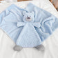 Blake Bear Rattle Blankie - 13-in - Mellow Monkey