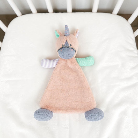 Oddball Blankie Unicorn - 14-in - Mellow Monkey