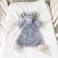 Ellery Elephant Rattle Blankie - 13-in - Mellow Monkey